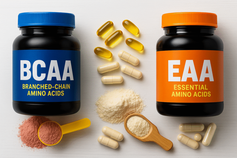 BCAA vs. EAA: ¿cuál es mejor para entrenar?