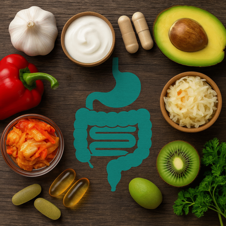 Suplementos clave para la salud digestiva